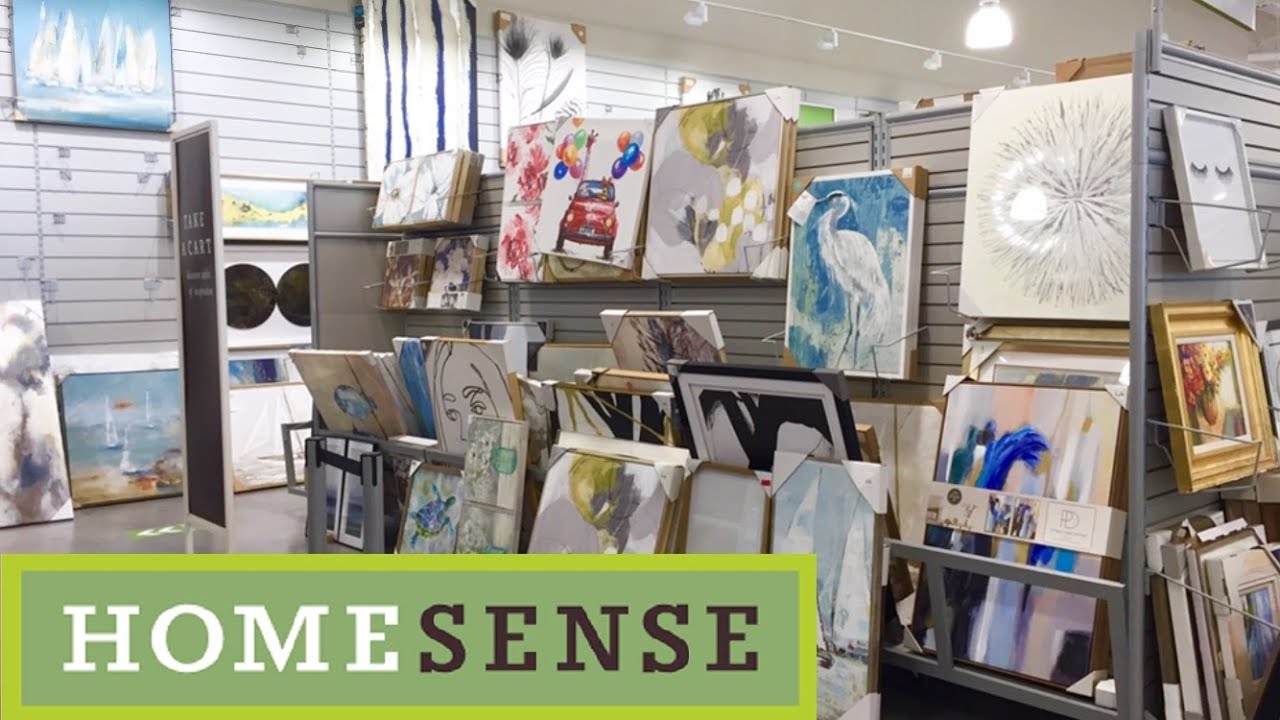 HOME SENSE REOPEN WALL ART PAINTINGS DECOR SHOP WITH ME SHOPPING STORE WALKTHROUGH