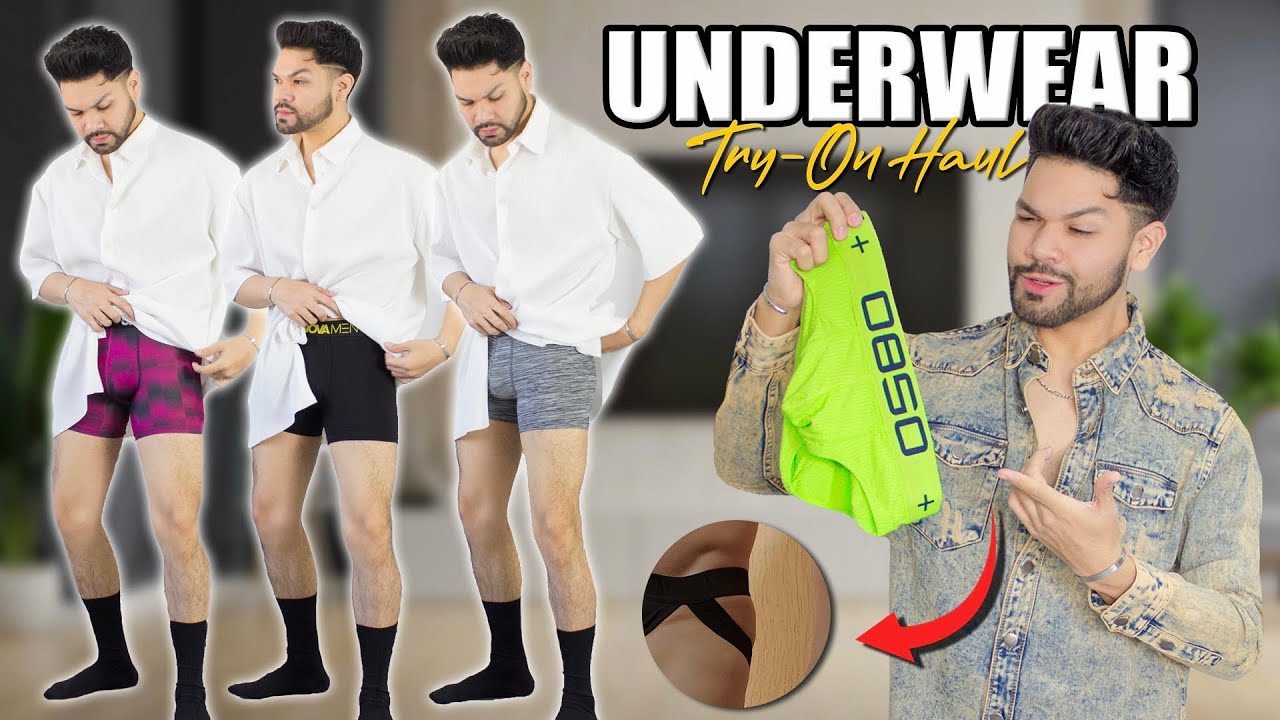 ROPA INTERIOR HOMBRES | Men’s Underwear (Try-on Haul)