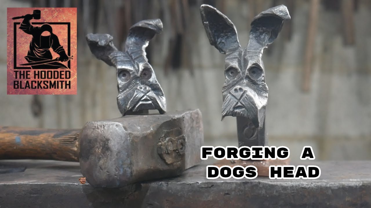 Forging a dogs head