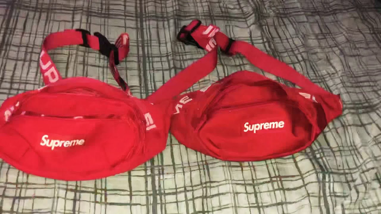 Supreme SS18 Fake Vs. Real Comparison
