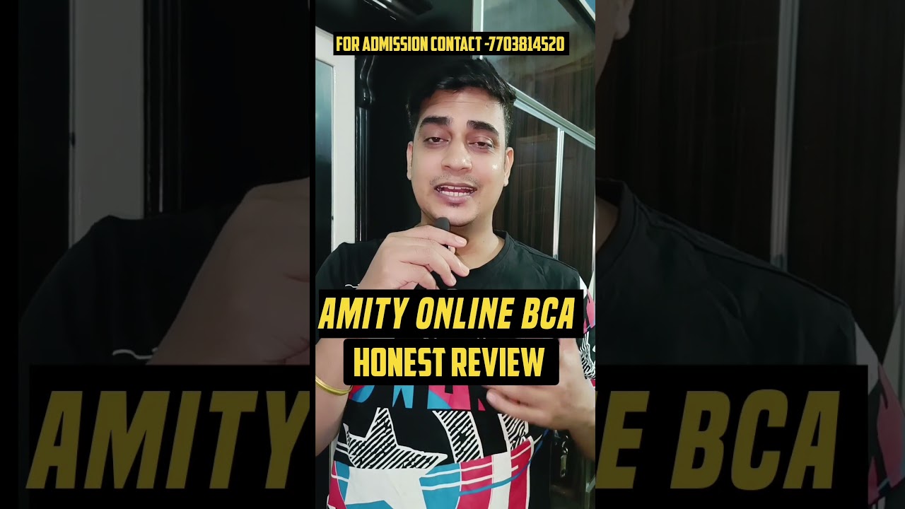 Обзор программы Amity Online BCA 2025 | Стоит ли учиться в Amity Online? 