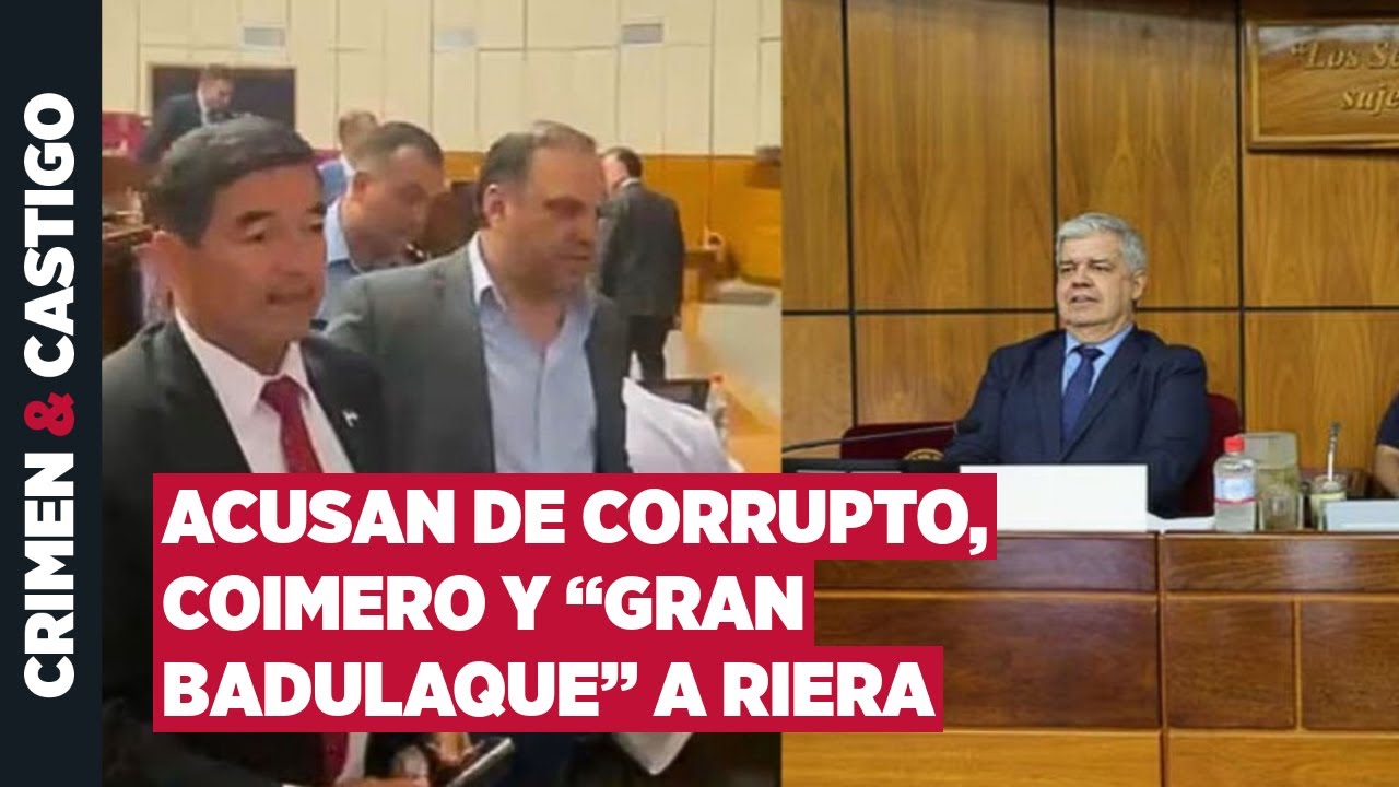 “Sos un gran badulaque” Entre gritos y amenazas, Riera defiende uso de polígrafos
