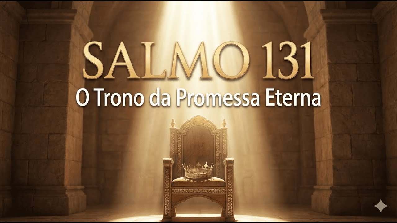SALMO DO DIA - Salmo 131: O Senhor vai dar-lhe o Trono de Davi (Liturgia de Hoje - Cantado)