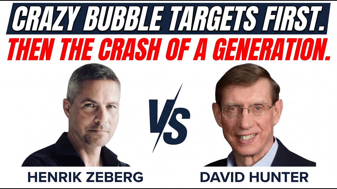 How Henrik Zeberg and David Hunter Will Time the Top of This AI Stock Market Bubble