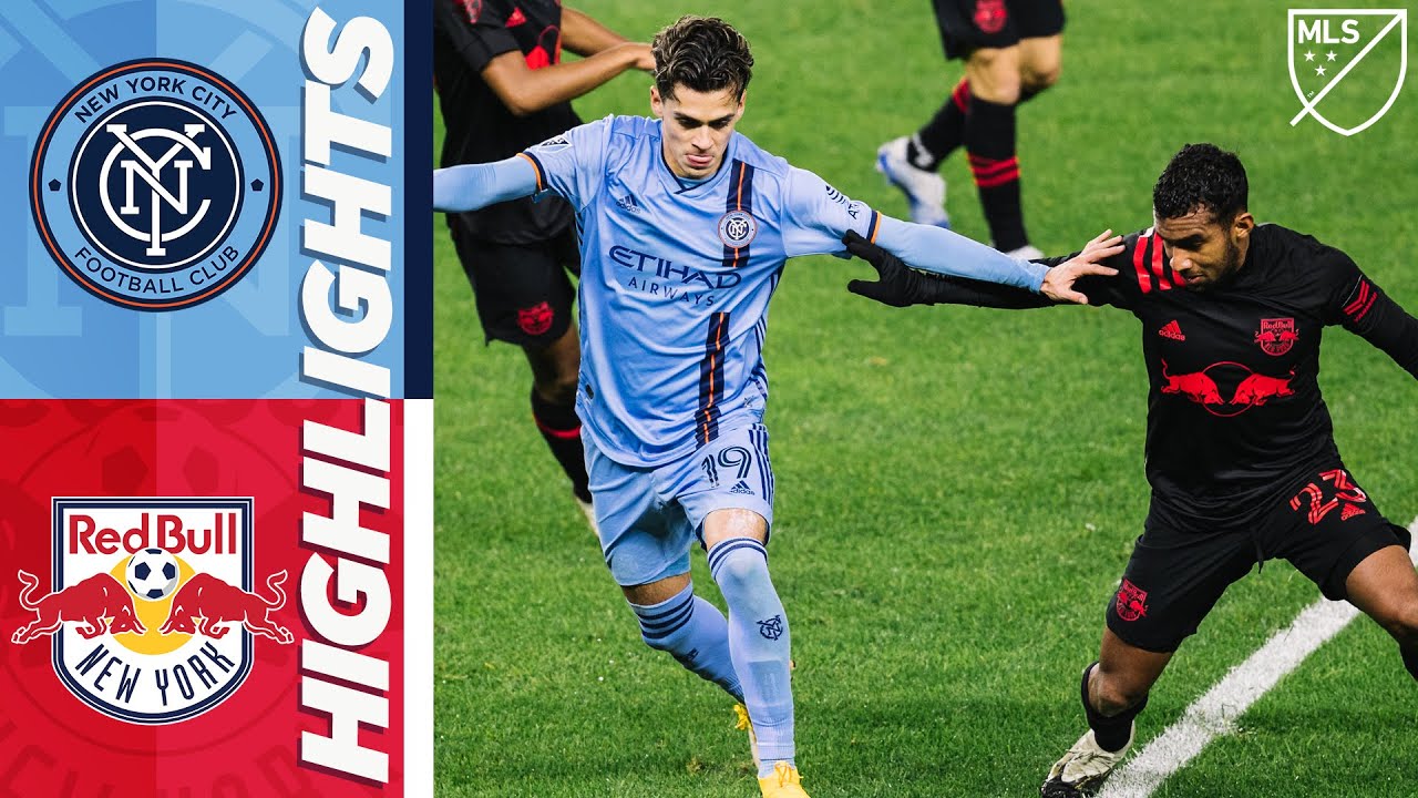 NYCFC vs. New York Red Bulls | November 1, 2020 | MLS Highlights
