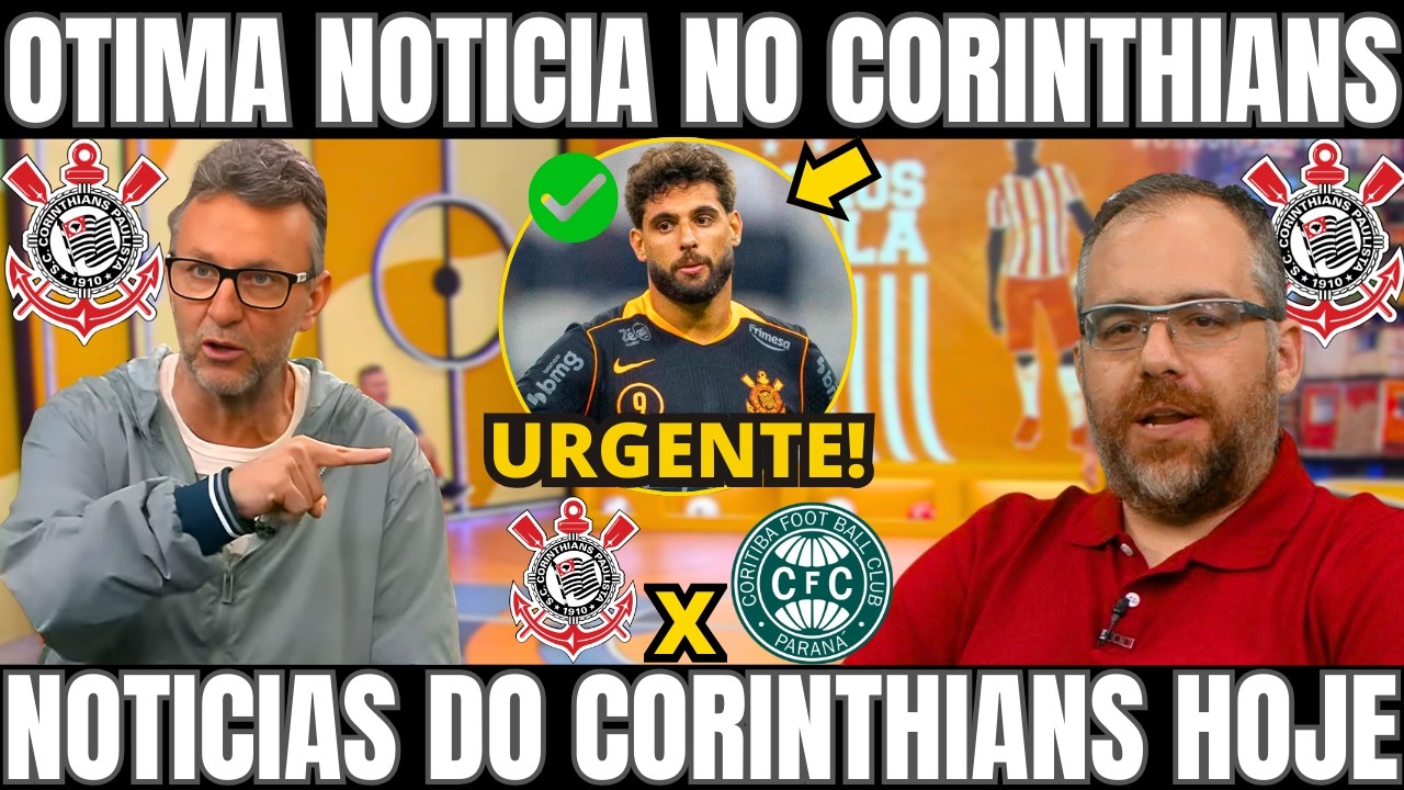 OTIMA NOVIDADE NO CORINTHIANS! CRAQUE NETO E VESSONI TRAZEM AS ULTIMAS NOTICIAS DO CORINTHIANS