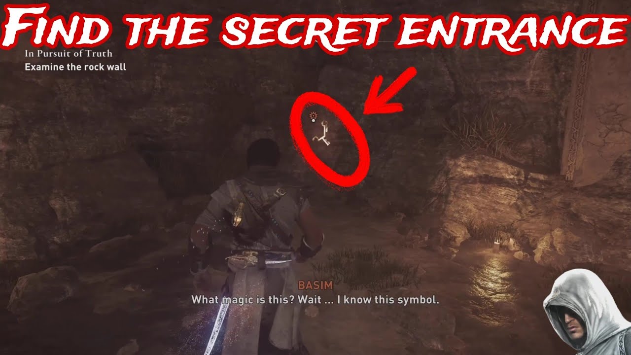 Assassins creed MIRAGE || Find the secret entrance