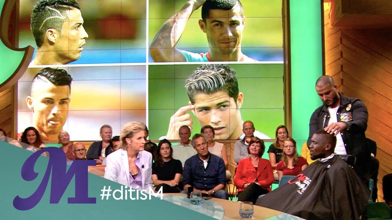 Voetbalkapsels met Royston Drenthe en kapper Cino | Margriet van der Linden