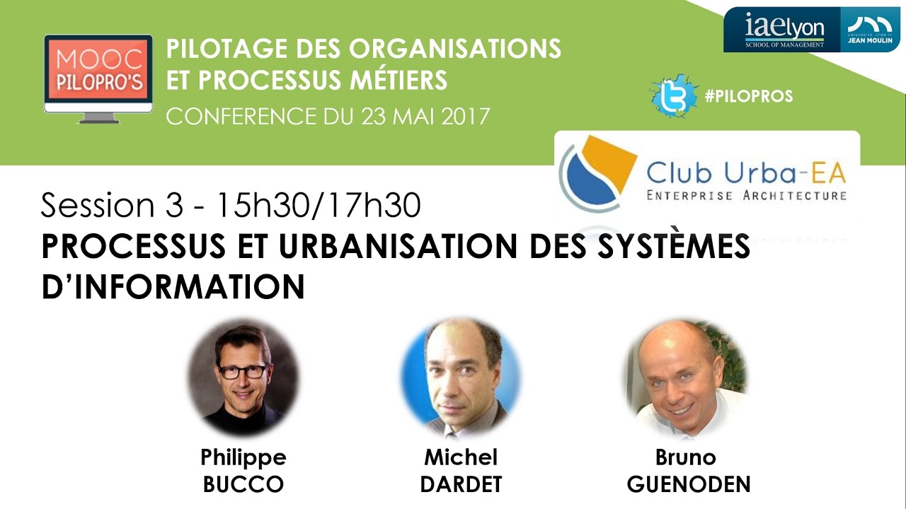 Les Processus - Processus et urbanisation des systèmes d’information (Club Urba-EA)