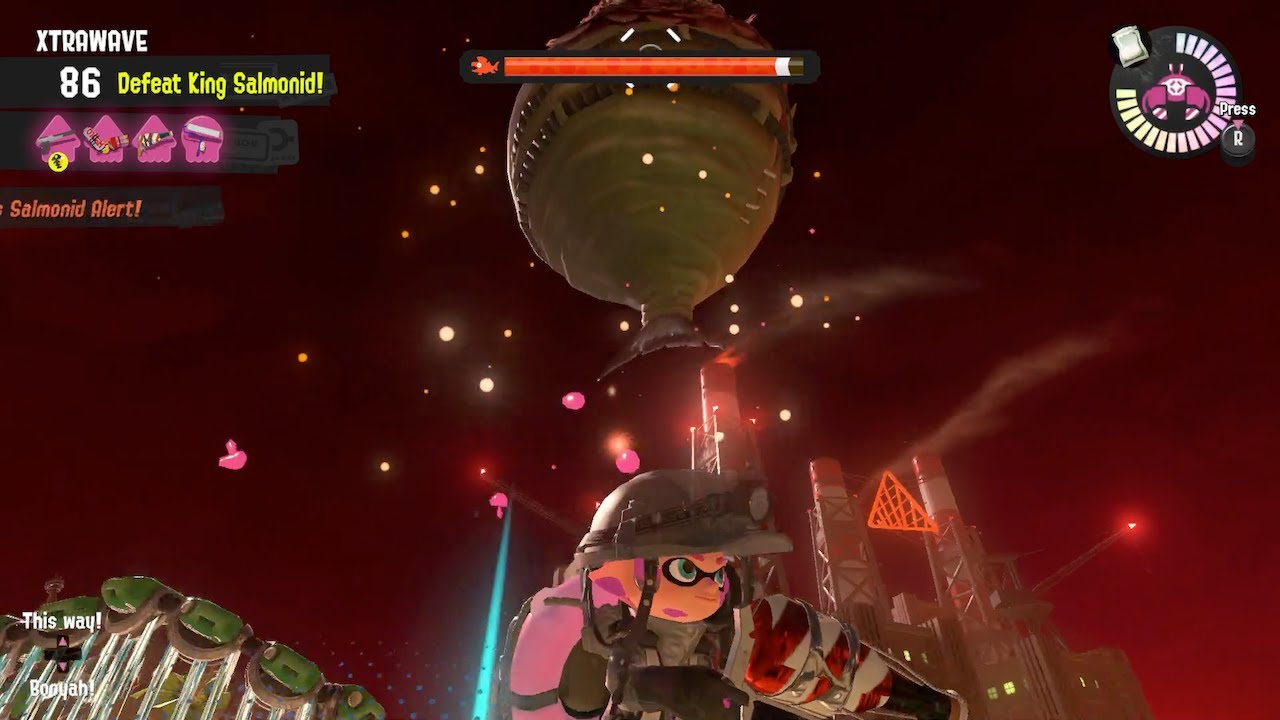 Splatoon 3: Someone was hogging the eggs in Salmon Run [40-41-42-xs, 7/2029]