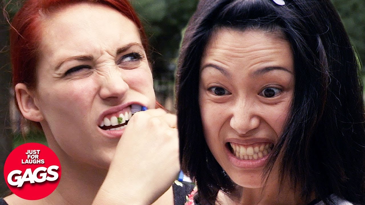How To Have White Teeth | Just For Laughs Gags