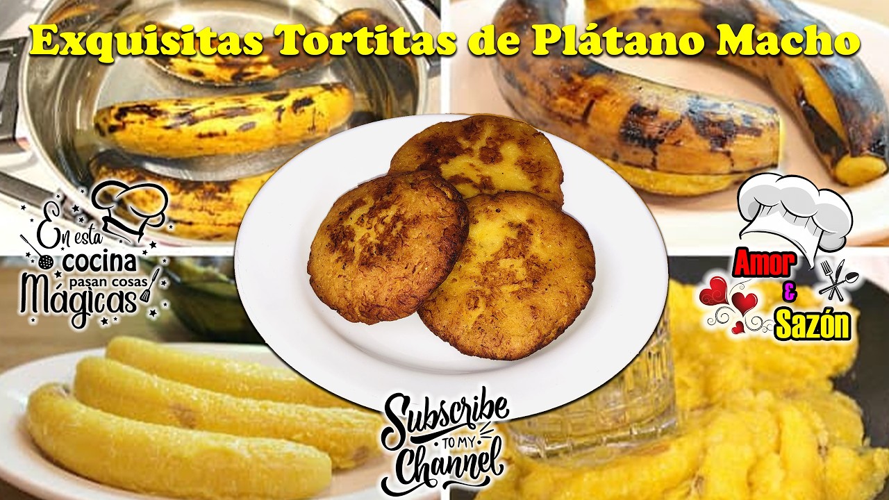 Exquisitas Tortitas de Plátano Caseras | Amor y Sazón