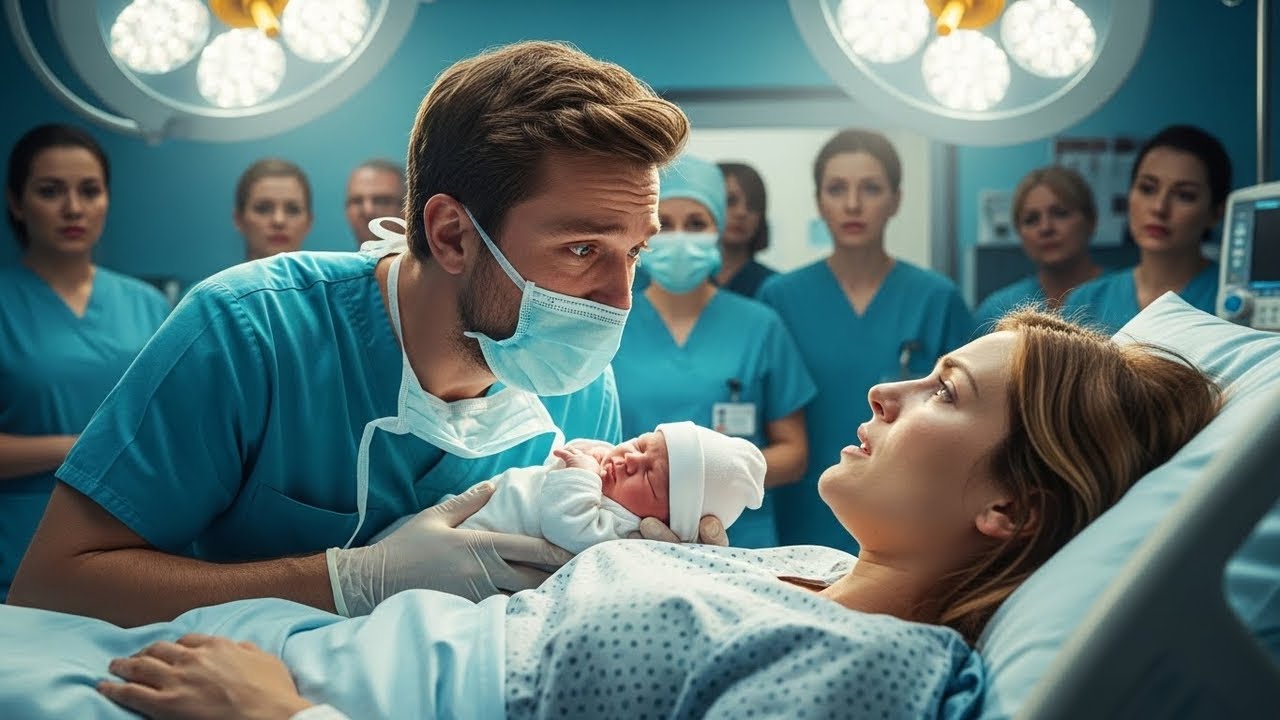 Fødestuens kaos afslørede alt: Lægen indså, patienten var hans kone med en glemt hemmelighed.
