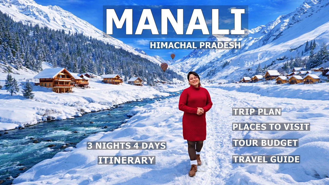 Manali Trip Plan & Tourist Places | Manali Trip Vlog | Kullu Manali Tour | Places to Visit in Manali