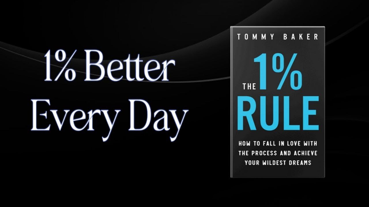 The 1% Rule by Tommy Baker/Why 1% Progress Every Day Beats Motivation/ Small Steps. Massive Results