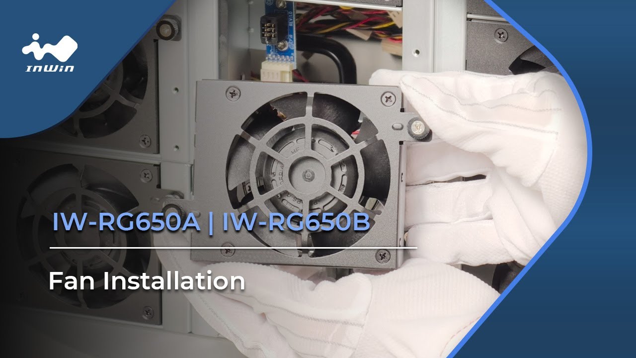 InWin IW-RG650A & IW-RG650B Fan Installation