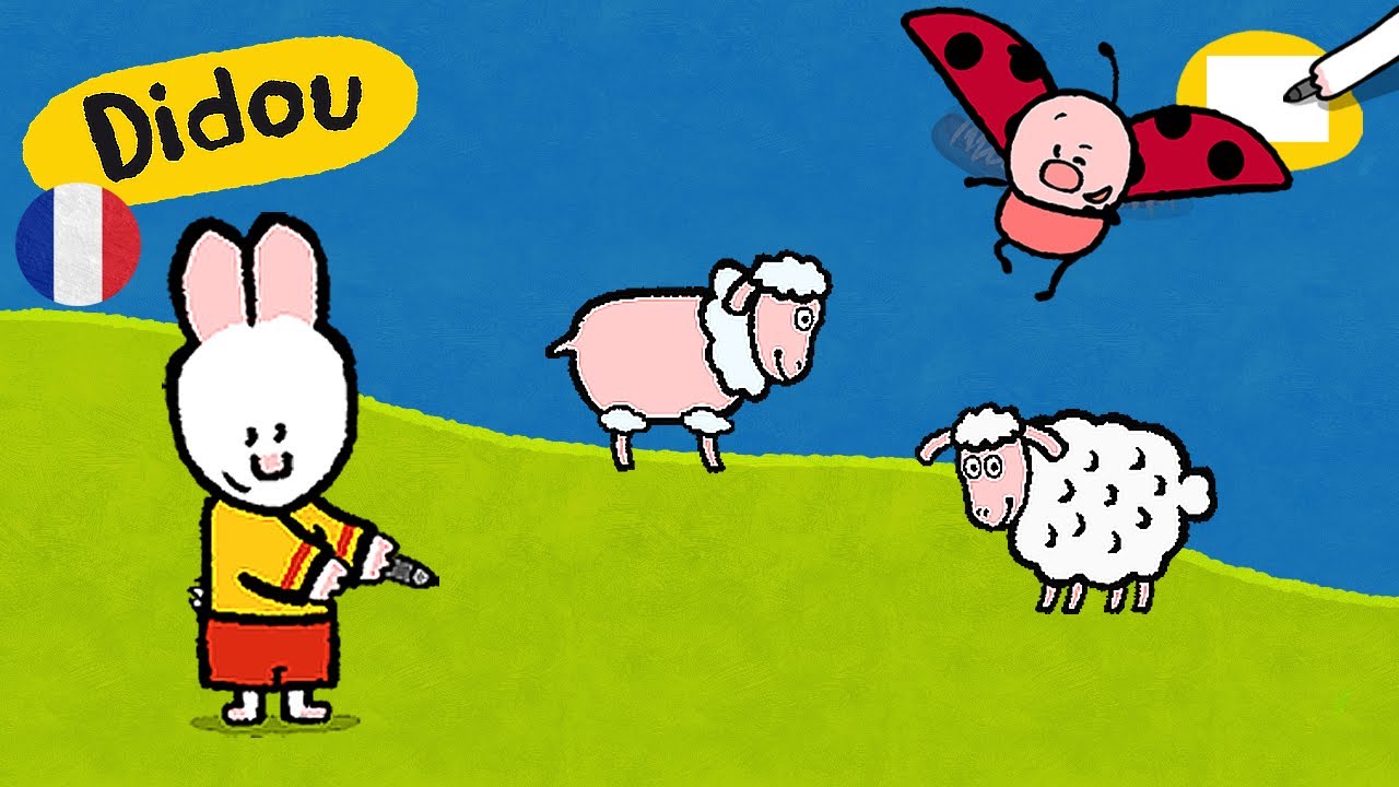 Mouton - Didou, dessine-moi un mouton | Dessins animés pour les enfants , plus 🎨 ici ⬇⬇⬇