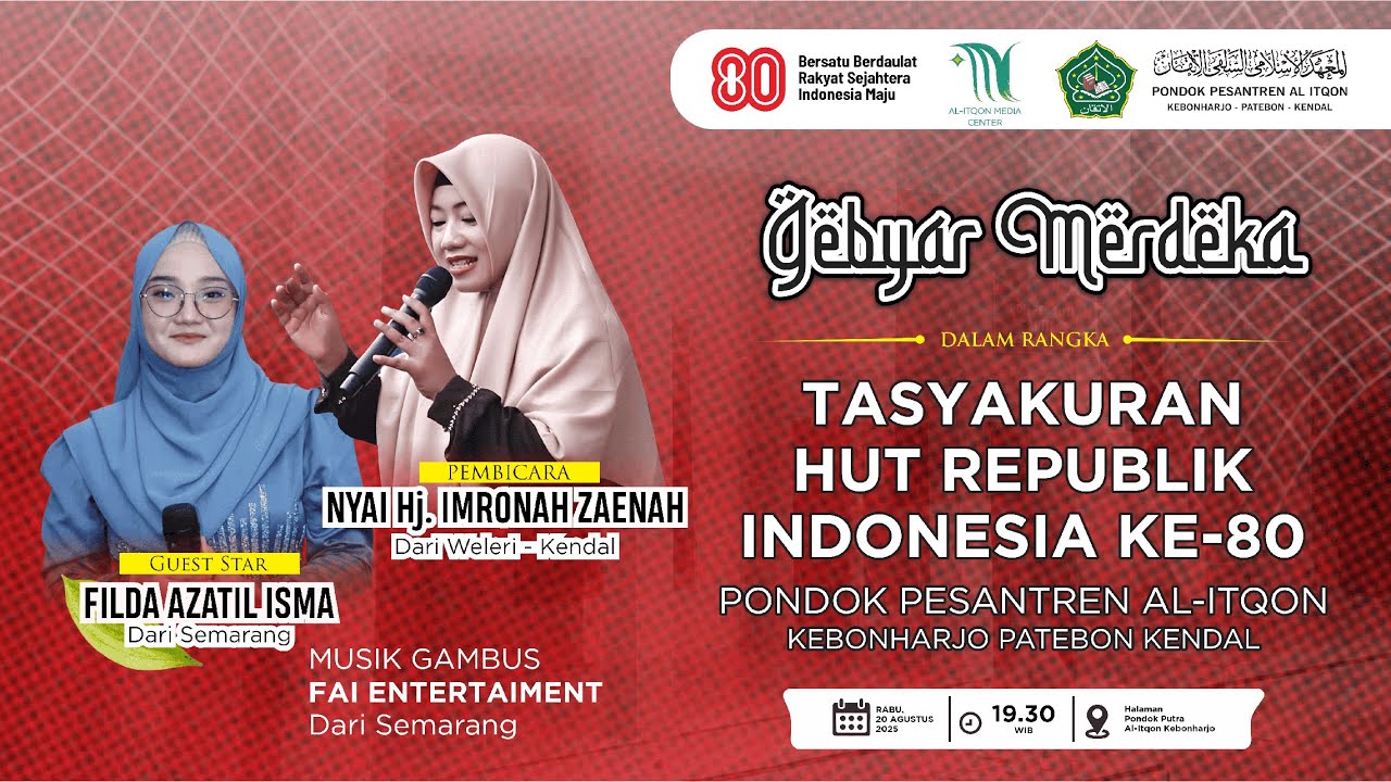 FILDA AZZATIL ISMA di PONPES Al-ITQON KENDAL