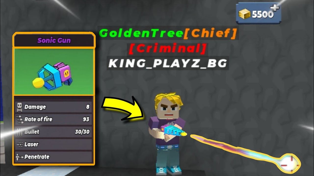 I Got The NEW RARE STAR GUN in Jailbreak - BlockmanGo