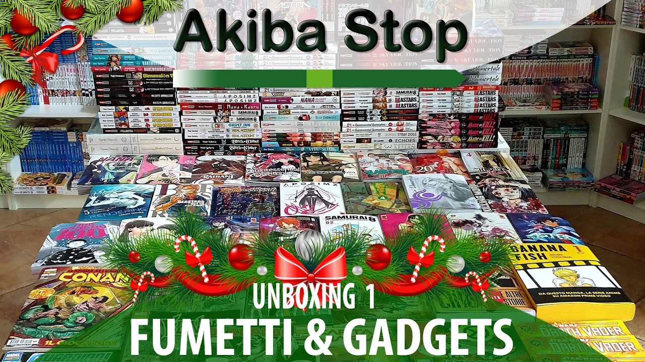 [UNBOXING] PARTE 1 - Novità Fumetti e Gadget Terza Settimana di Dicembre 2019