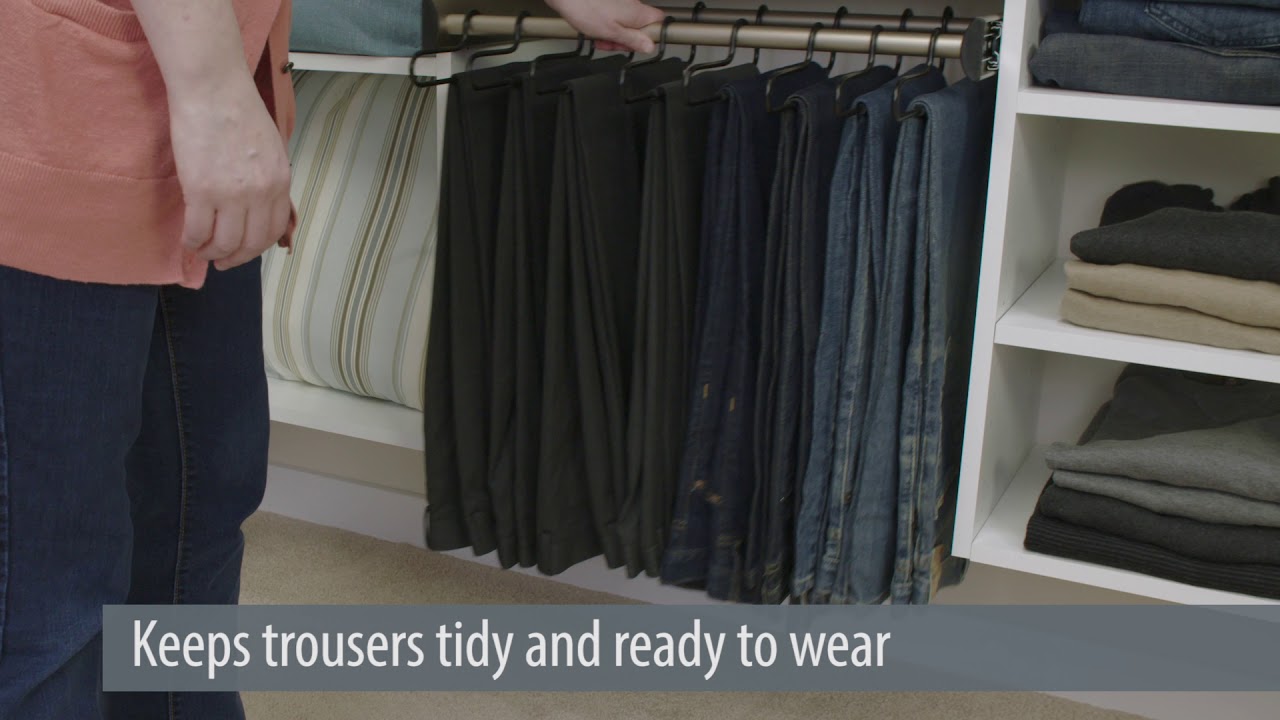 How to Store Pants in a Closet