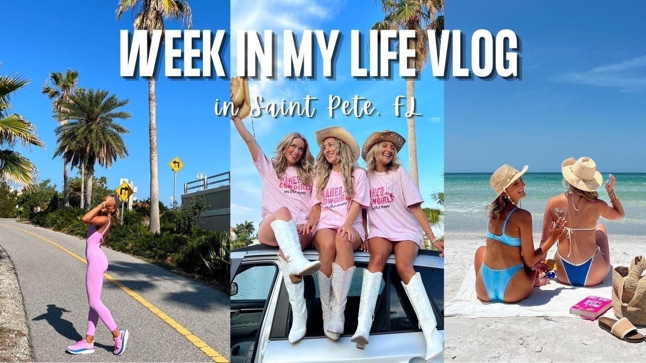 WEEK IN MY LIFE FLORIDA || last beach days, lots of emotions, pack & prep for road trip