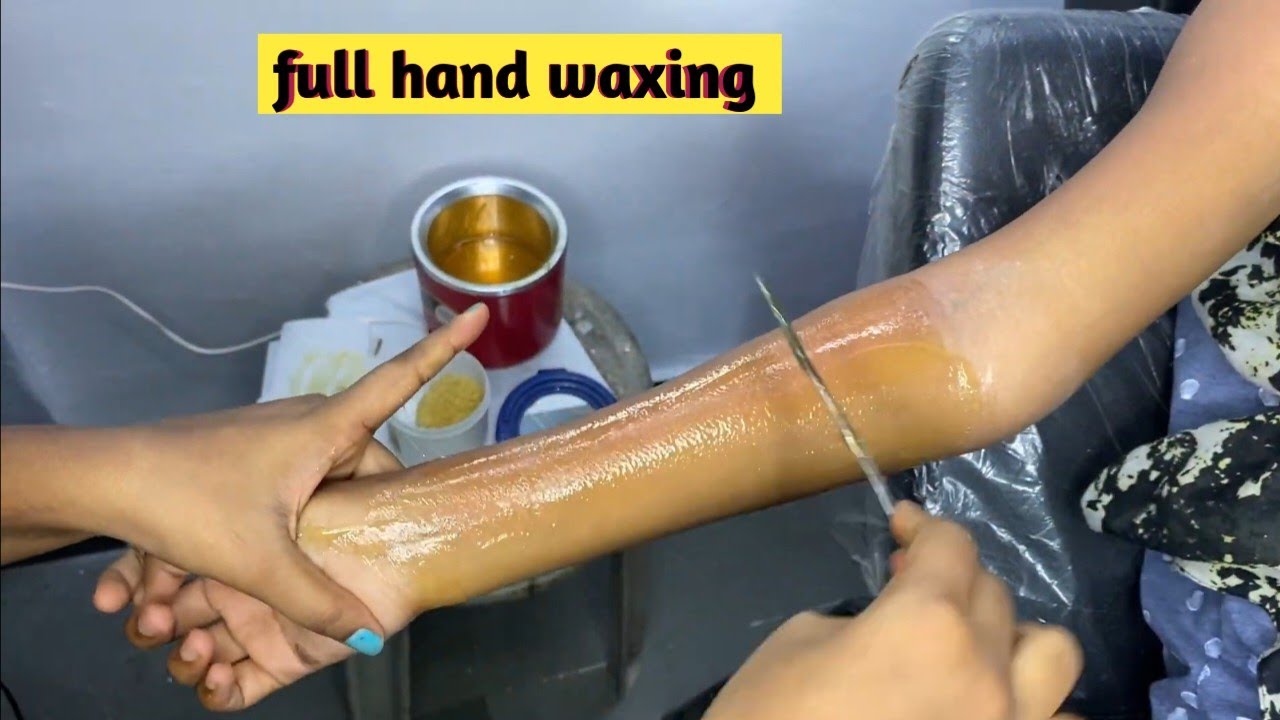 full hand waxing | speed wax | perfect waxing technique 