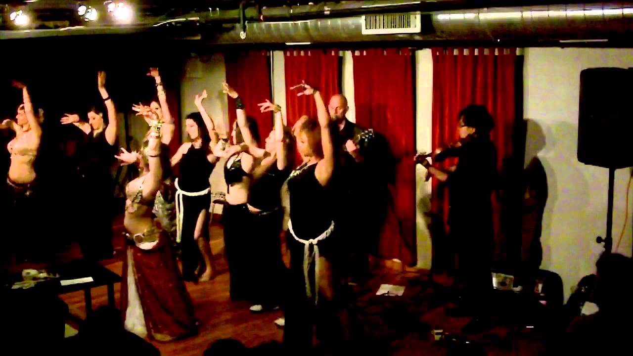 'Violet Scrap & Patrizia Pin in NYC' - end of show group improv