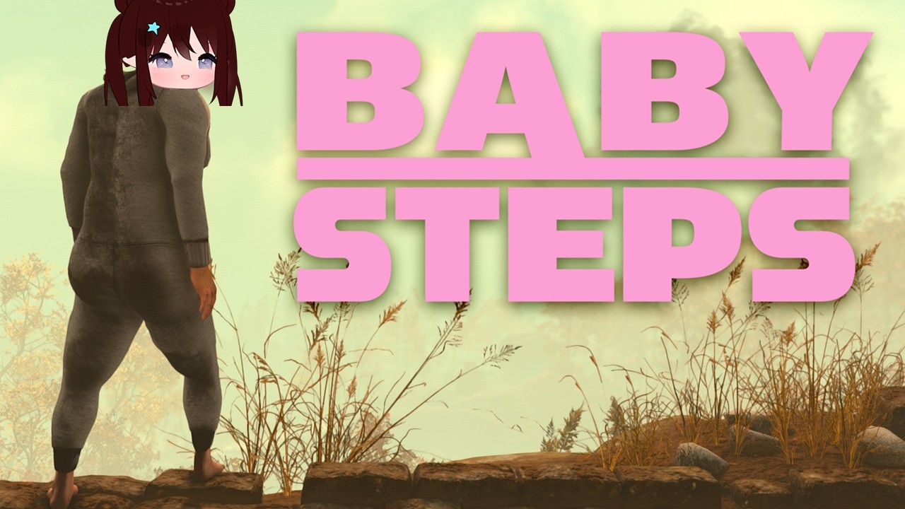 I'm just a baby, but I have a dumpy - Baby Steps #twitch #vtuber
