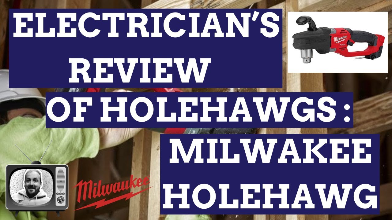Milwaukee Holehawg, Electricians review of1 key impact driver and combi drill when drilling timber