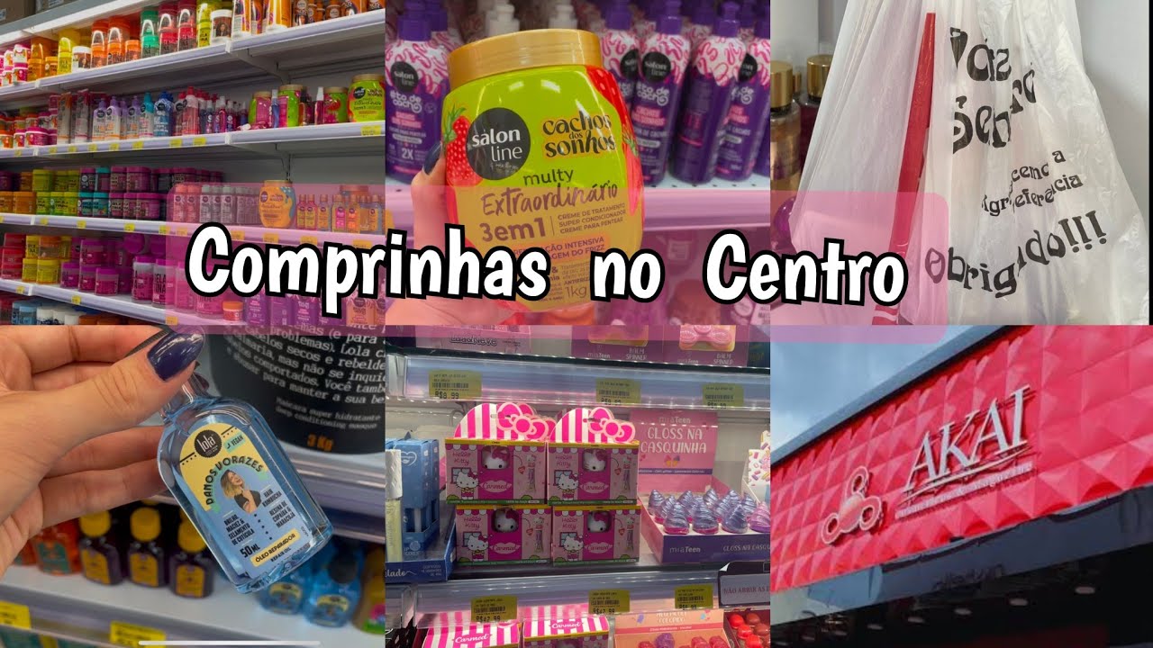 Vlog - Comprinhas no Centro Com Minha Amiga!