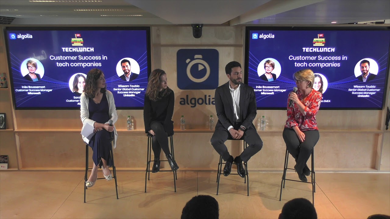 Customer Success in tech companies - Laura Edery, Saraï Rozen, Wissam Toubia & Inès Boussemart