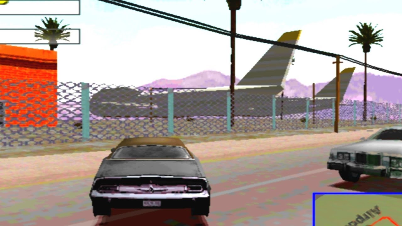 Driver 2 - Plane in Vegas