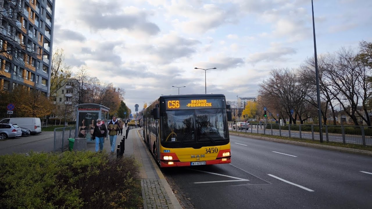 MAN NG363 Lion's City G #3450 [🚍C56] MZA Warszawa