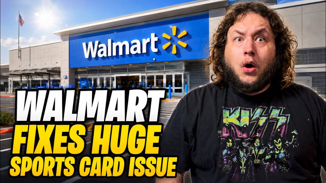 WALMART НАКОНЕЦ-ТО РЕШИЛИ ОГРОМНУЮ ПРОБЛЕМУ С РОЗНИЧНЫМИ СПОРТИВНЫМИ КАРТОЧКАМИ&hellip;
