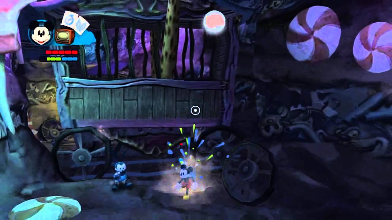 Let's Play Epic Mickey 2: Part 29 - A Creepier Floatyard