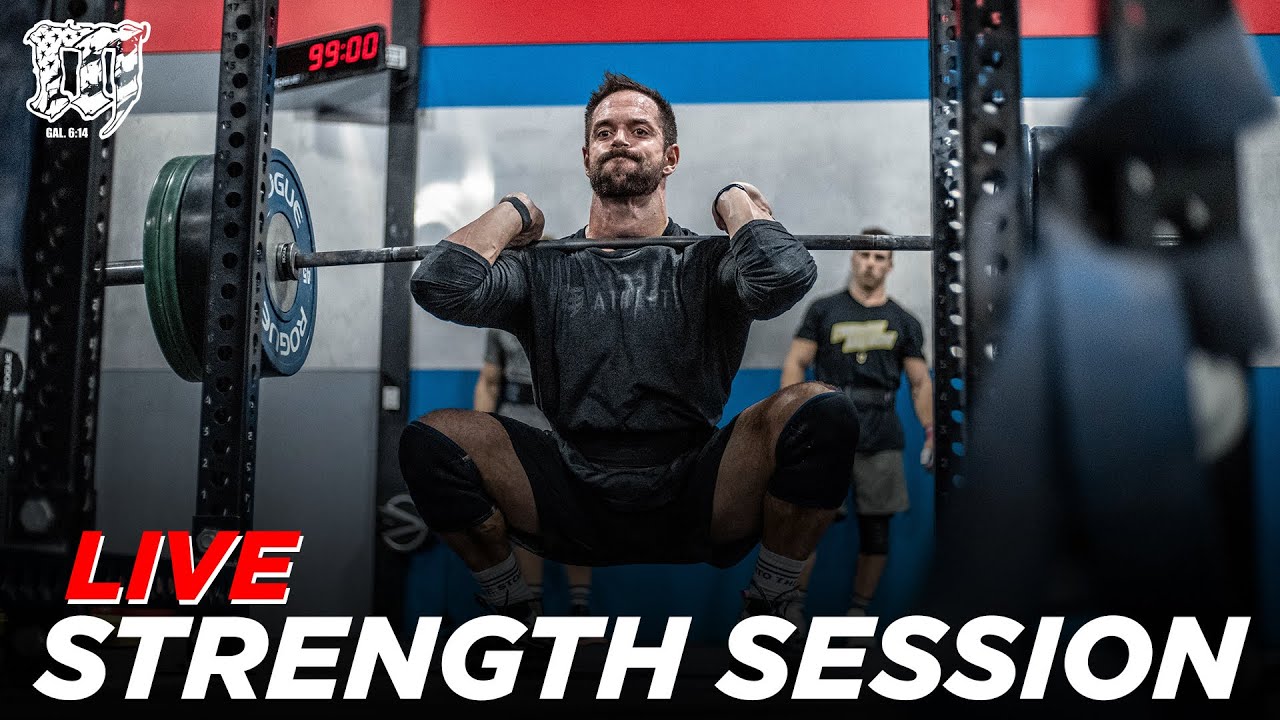 LIVE Lifting Session w/RICH FRONING // Mayhem Burgener Strength 1.19.21
