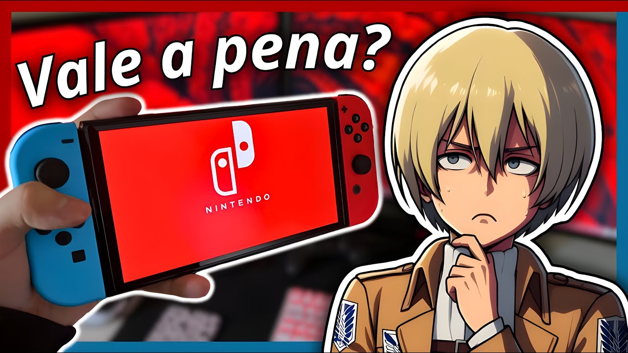COMPREI um NINTENDO SWITCH em pleno 2024! *VALEU A PENA?*