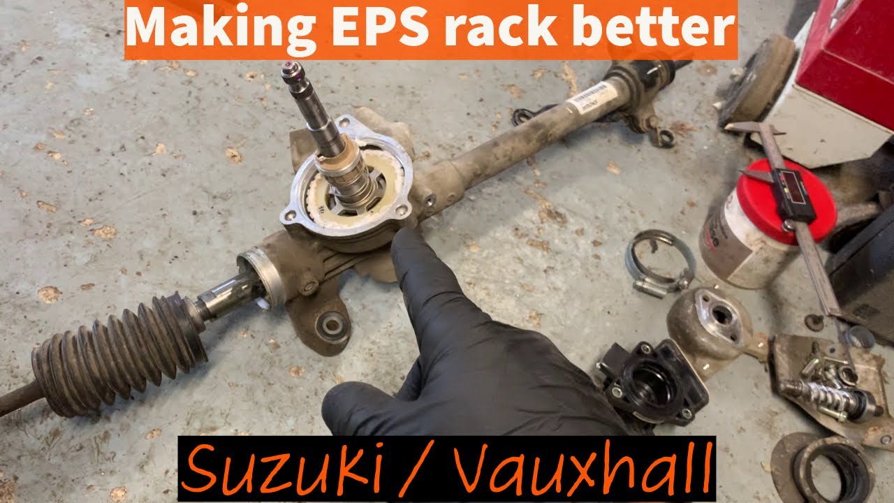 Improving a Suzuki Splash, Swift, Vauxhall Agila steering rack