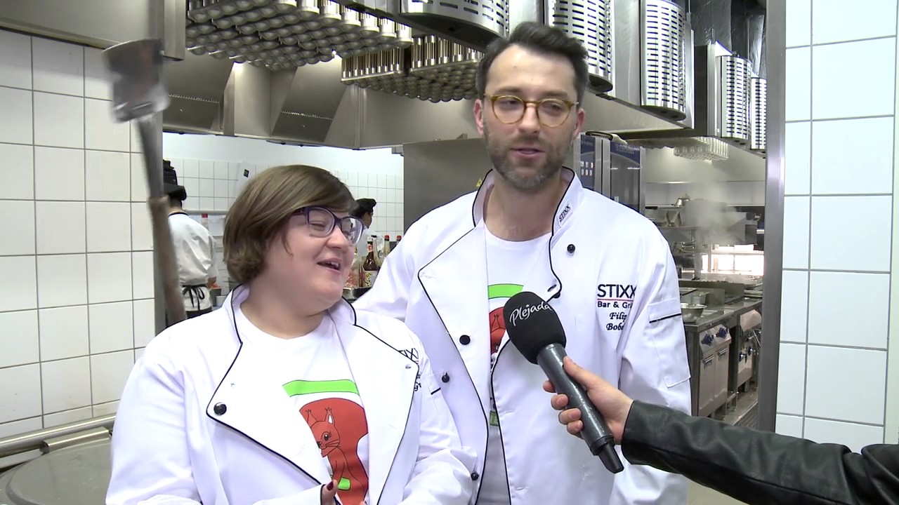 Filip Bobek i Dominika Gwit kucharzami w znanej restauracji