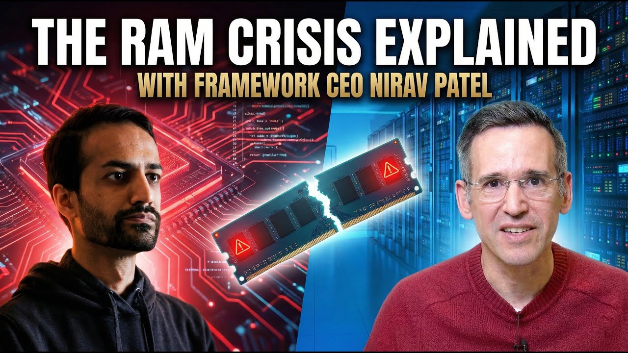 Framework CEO Nirav Petal on the RAM / Memory Crisis