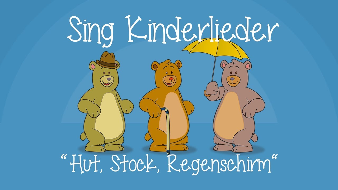 Ein Hut, ein Stock, ein Regenschirm - Kinderlieder zum Mitsingen | Bewegungslied | Sing Kinderlieder