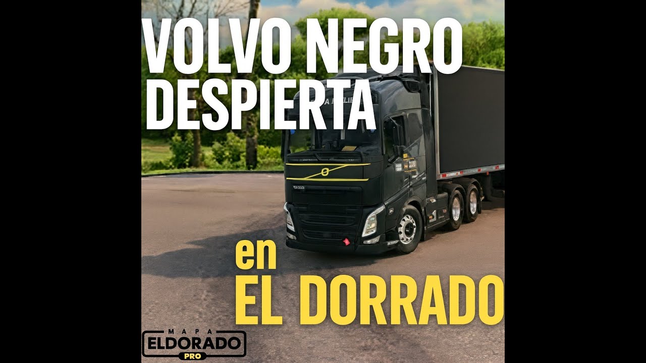 “Conduciendo el Gigante Negro Volvo FH 2009 por las Carreteras de Brasil  El Dorado Pro”