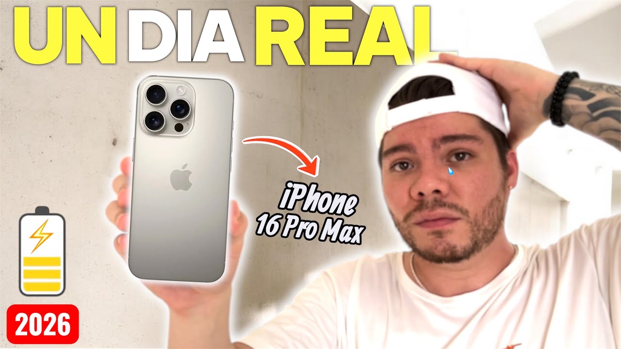 Batería iPhone 16 Pro Max 1 Año Después 💀 BUENA OPCIÓN? 