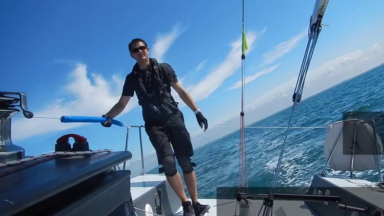 Navigation en solitaire &agrave; bord de Fan Fan 8 - Baie de Quiberon - 19 juillet 2014