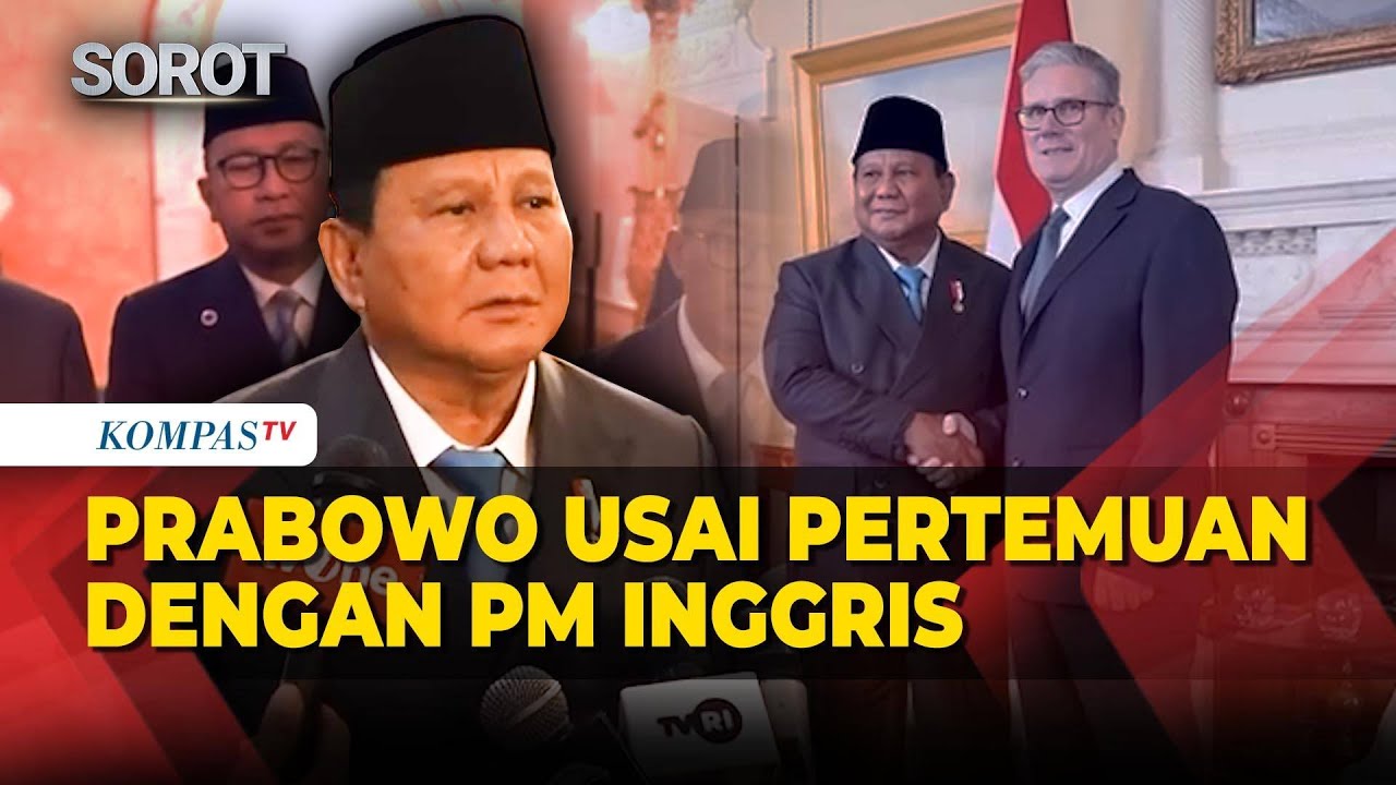 Kata Presiden Prabowo Usai Bertemu PM Inggris Keir Starmer di London