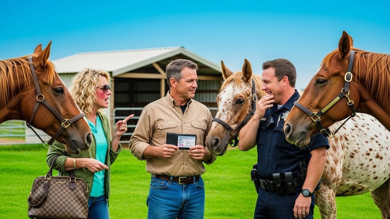 HOA Karen Called Animal Control On My Horses, Officer Laughed When He Saw My Veterinary License