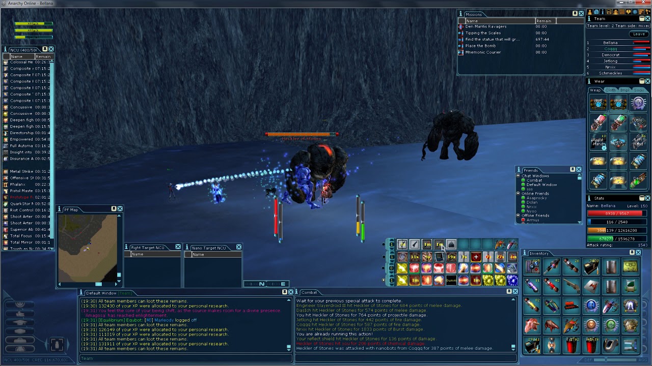 Anarchy Online - Still Alive - Old skool elysium grinding