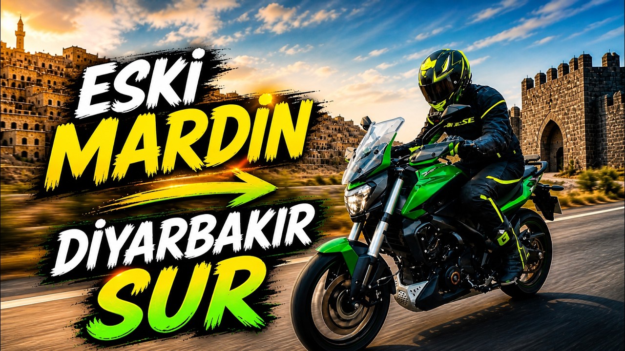 Mardin, Diyarbakır | Abe Sıcaktır | Sarıdan Yeşile Rotası | 3 Bin Km'lik Tur Başlıyor | B-1