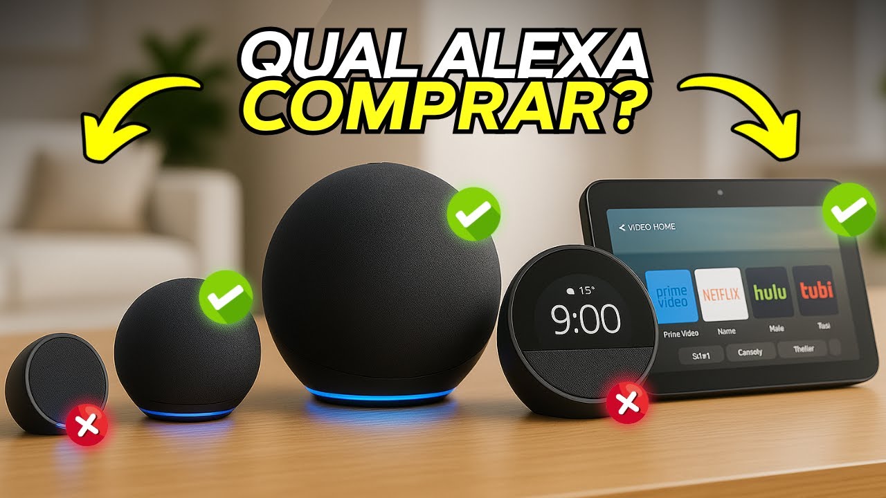 Qual a MELHOR ALEXA para COMPRAR em 2025? (GUIA COMPLETO)